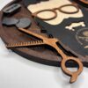 drewniana dekoracja barber 3d z personalizacją i logo salonu